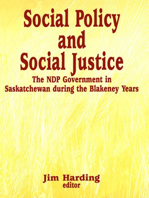 cover image of Social Policy and Social Justice